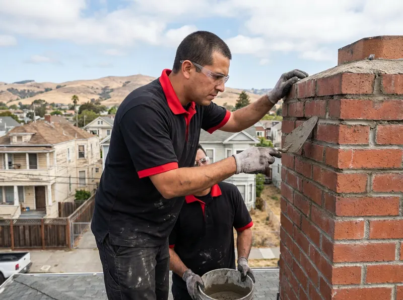 Chimney Masonry & Rebuild in Richmond, CA